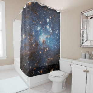 Rideaux De Douche Étoile de la main gauche 95 formant la NASA de