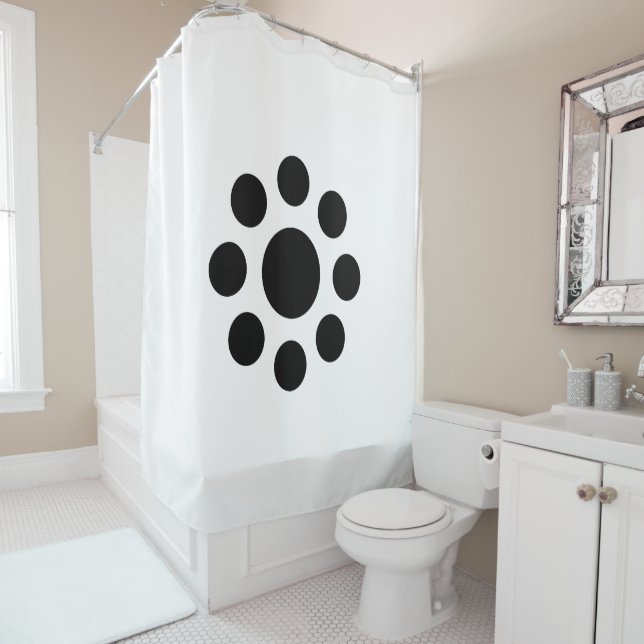 Rideaux De Douche étoile Hosokawa (En situation)