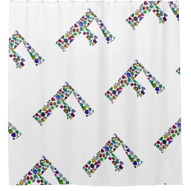 Rideaux De Douche F Monogramme (Devant)
