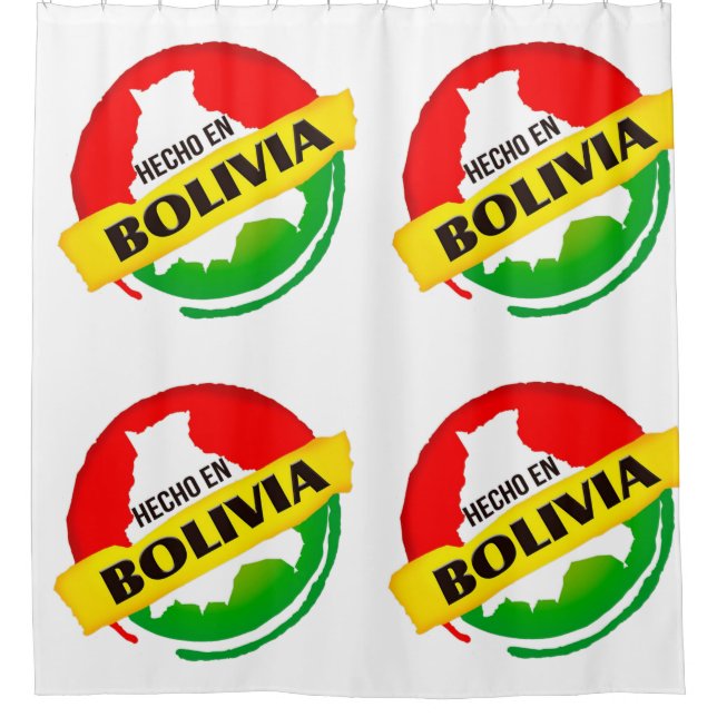 Rideaux De Douche Fabriqué en Bolivie (Devant)