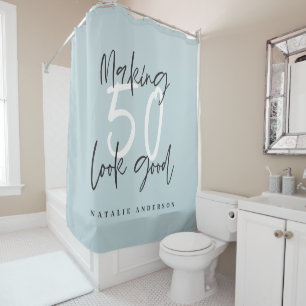 Rideaux De Douche Faire 50 look bon chic anniversaire moderne