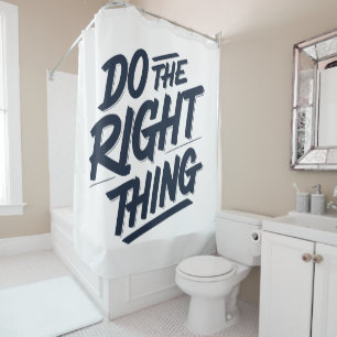Rideaux De Douche Faites ce qu'il faut 1