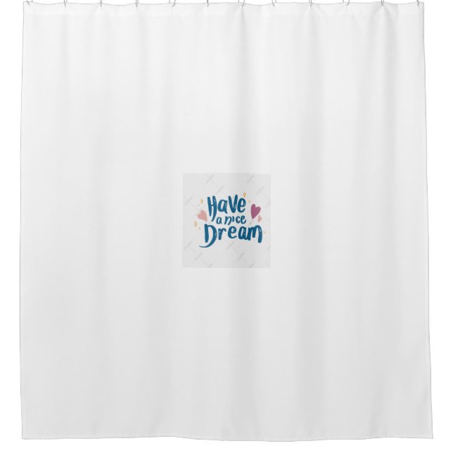 Rideaux De Douche Faites un beau rêve (Devant)