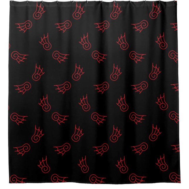 Rideaux De Douche Falln Chibi Demon Wings (Devant)