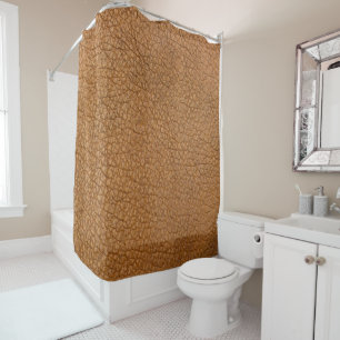 Rideaux De Douche faux look en cuir