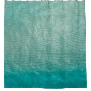 Rideaux De Douche Fermer la photo de tissu vert