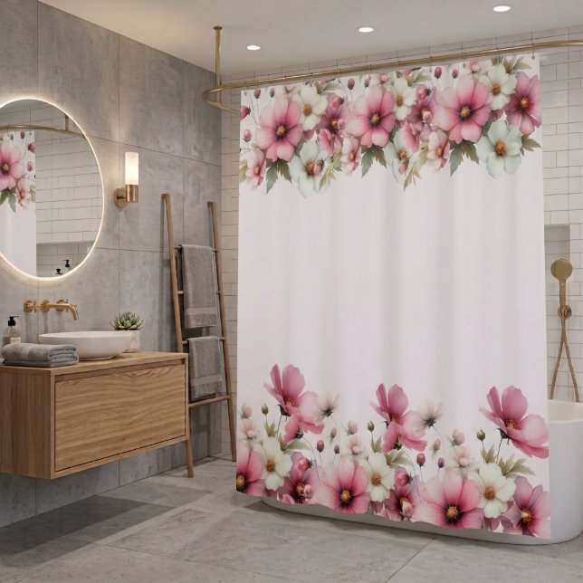 Rideaux De Douche Fête des Fleurs en Fleur (Créateur téléchargé)
