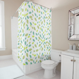 Rideaux De Douche Feuille (vert)