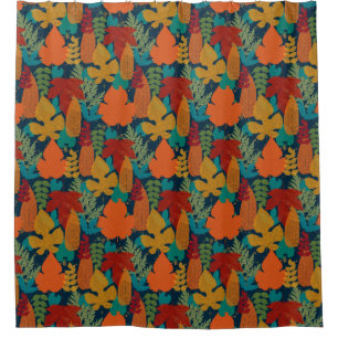 Rideaux De Douche Feuilles d'automne