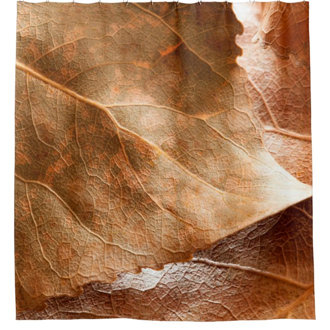 Rideaux De Douche Feuilles d'automne closeupabstract, automne, arriè (Devant)