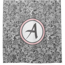 Feuilles WILLIAM MORRIS SHOWER CURTAIN