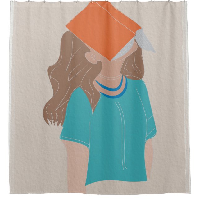 Rideaux de douche fille (Devant)