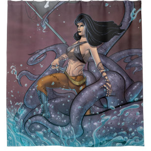 Rideaux De Douche Fille de pirate
