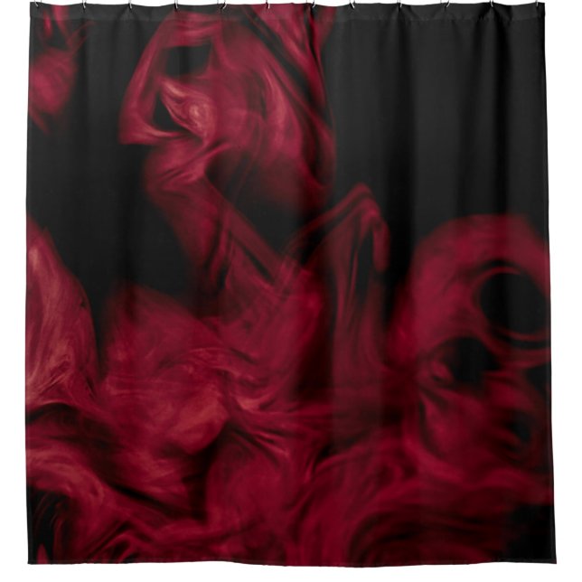 Rideaux De Douche Flamme rouge (Devant)