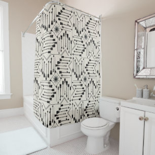 Rideaux De Douche Flèches Boho et Sun V12 ID748