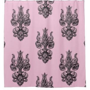 Rideaux De Douche Fleur de Lis