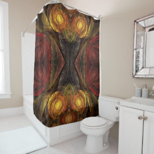 Rideaux De Douche Fleuriste Sun Art Abstrait moderne