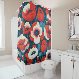 Rideaux De Douche fleurs