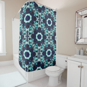 Rideaux De Douche Fleurs Bluez......