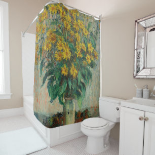 Rideaux De Douche Fleurs d'artichauts de Jérusalem - Claude Monet