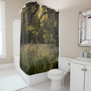 Rideaux De Douche Fleurs de forêt enchantée florale romantique rusti