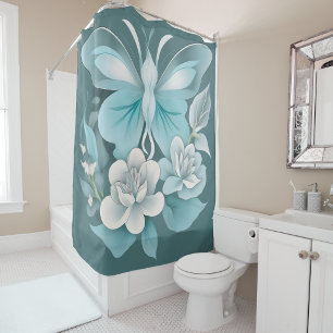 Rideaux De Douche Fleurs de Sérendipité