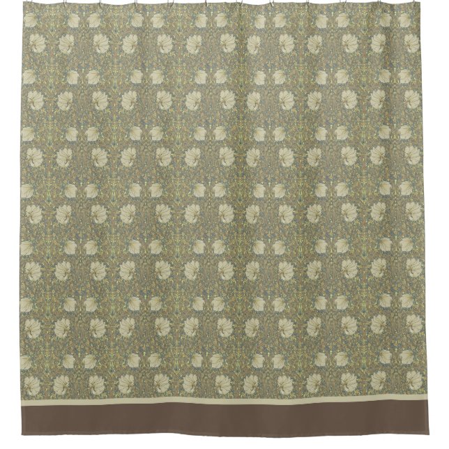 Rideaux De Douche Fleurs Pimpernel Art Nouveau (Devant)