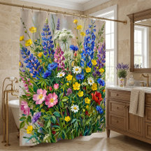 Fleurs sauvages de prairie estivale