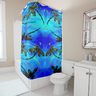 Rideaux De Douche Flit Flit Electric Blue