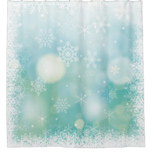Rideaux De Douche Flocon de neige