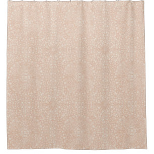 Rideaux De Douche Floral amour mandala argile rose
