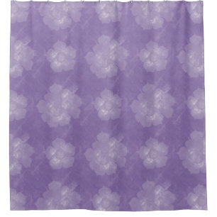 Rideaux De Douche Floral pourpre