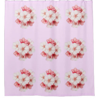 Rideaux De Douche Floral Shower Curtain