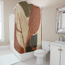 Flux transparent | Feuille Terre Abstraite