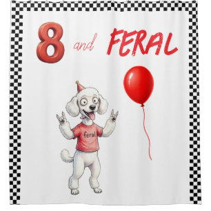Rideaux De Douche Fond de décor d'anniversaire pour enfant avec un c
