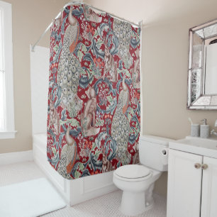 Rideaux De Douche Forest Animals, William Morris