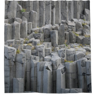 Rideaux De Douche Formation de roches grises