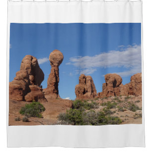 Rideaux De Douche Formations rocheuses en Arches