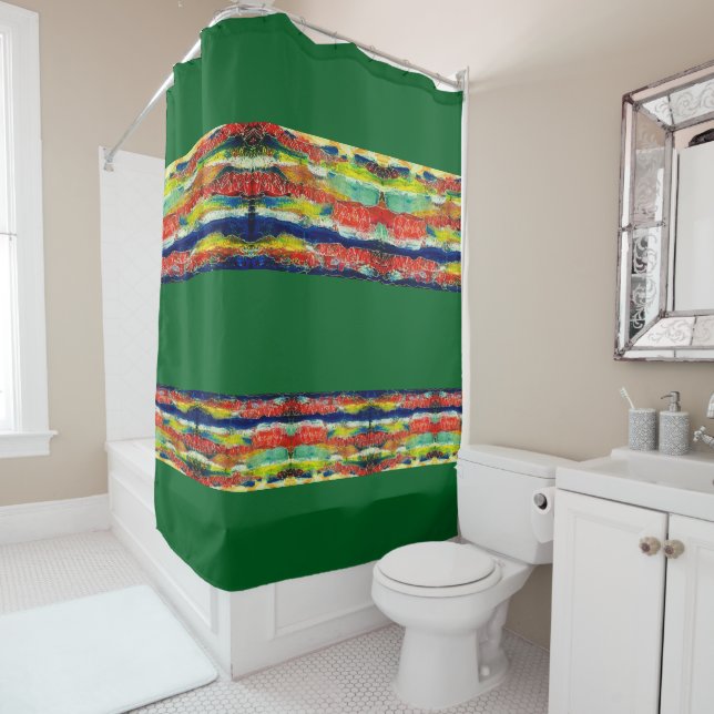 Rideaux De Douche Fourre-tout (En situation)