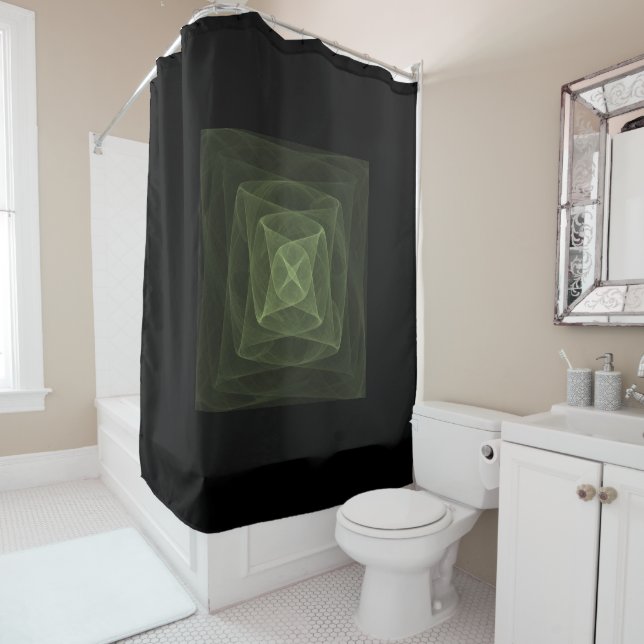 Rideaux De Douche Fractal Views 160322-200 (En situation)