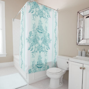 Rideaux De Douche français, Vintage, shabby chic, motif, victorien,