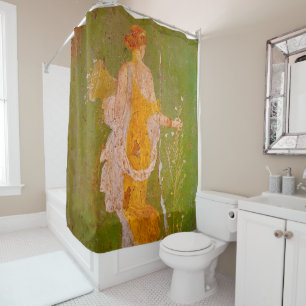 Rideaux De Douche Fresque de Flore dans Villa d'Ariane, Pompéi