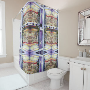 Rideaux De Douche Froid Brew dans un Hot Deli