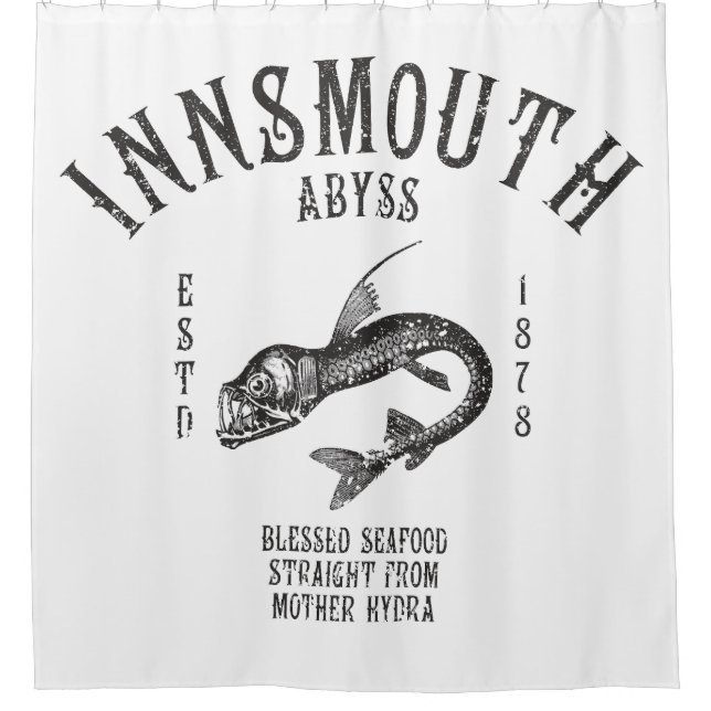 Rideaux De Douche Fruits de mer d'Innsmouth Poisson profond Viperfis (Devant)