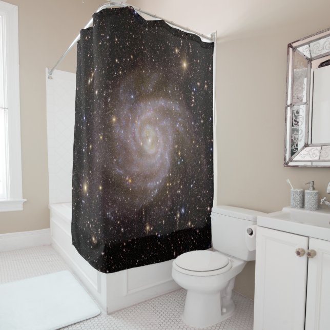 Rideaux De Douche Galaxie spirale IC 342 (En situation)