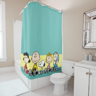 Rideaux De Douche Gang D'Arachides Assis Ensemble