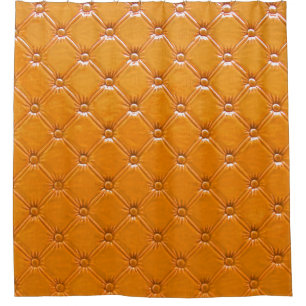 Rideaux De Douche Genuine brown leather upholstery.