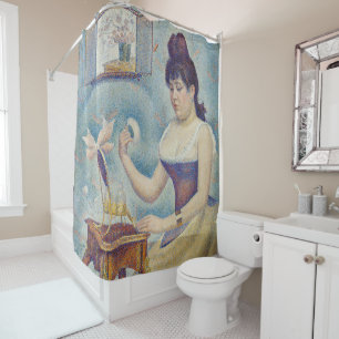 Rideaux De Douche Georges Seurat - Jeune Femme Se Poussant