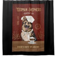 German Shepherd Dog Coffee Company Canvas
