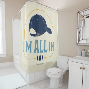 Rideaux De Douche Gilmore Girls Je suis tout dans le chapeau de Luke